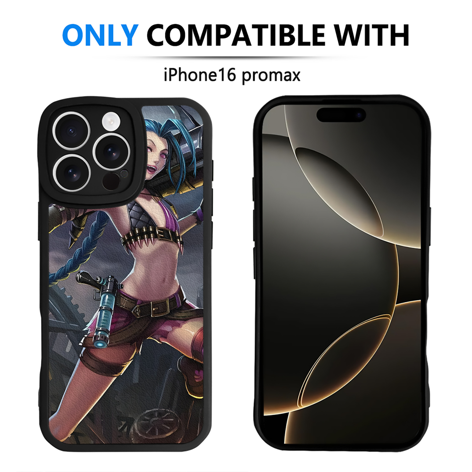 （画像用） リーグ・オブ・レジェンド League of Legends LOL 【iPhone 16シリーズ対応】シリコンスマホケース（レザー調） 材質：シリコン